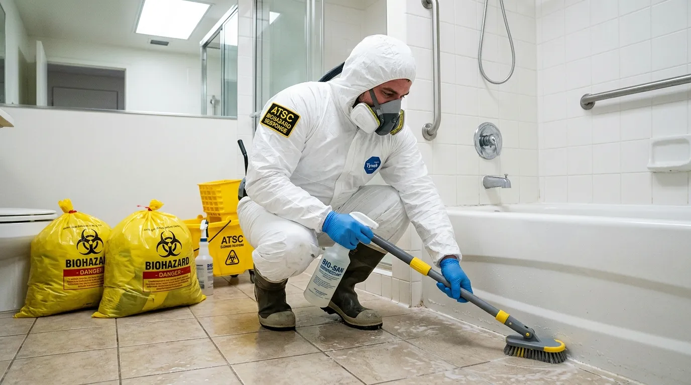 Decontamination equipment deployed for Blood Cleanup in West Boylston